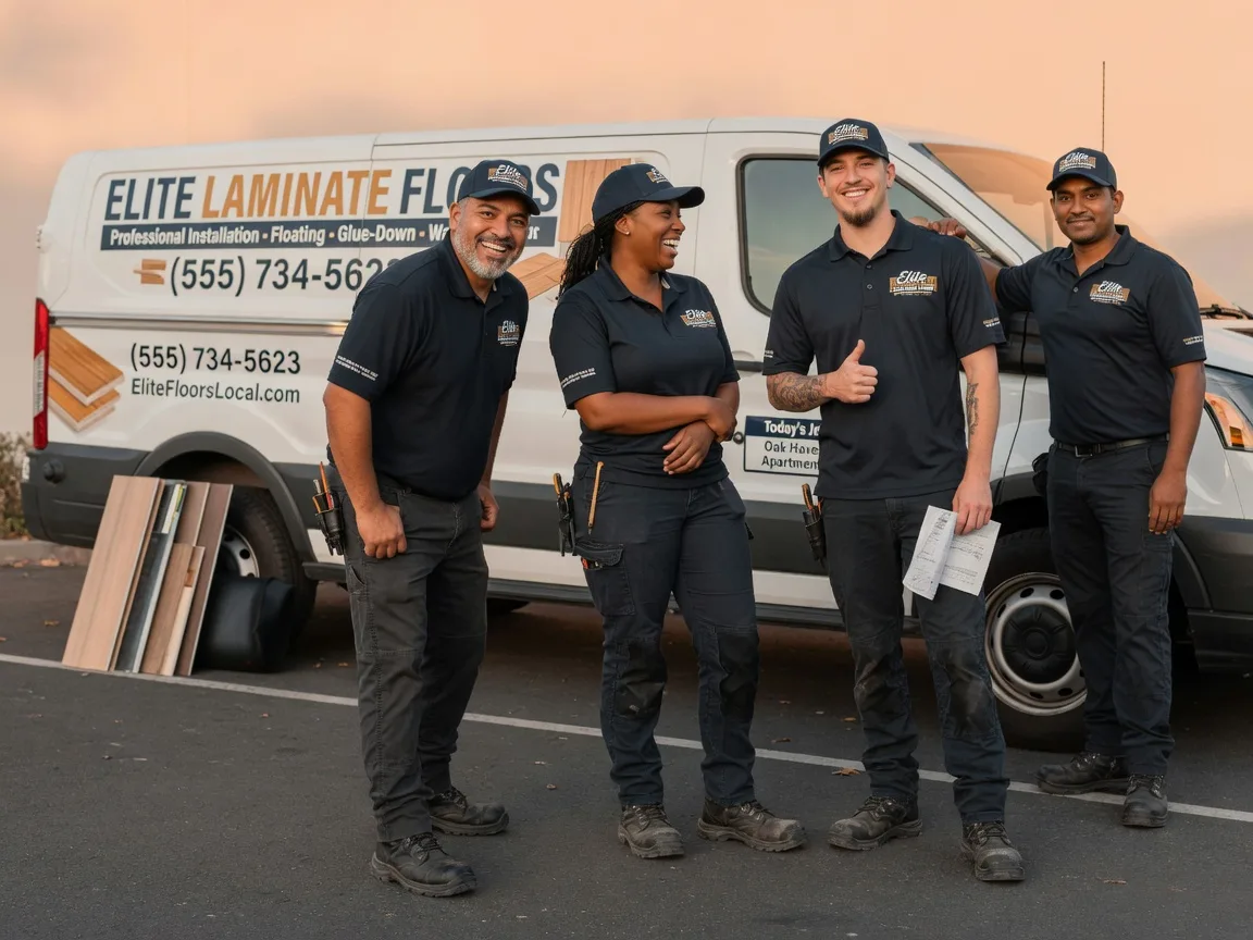 Laminate flooring installation company in Brunswick, OH